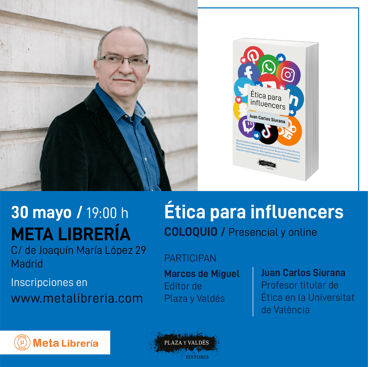 Siurana Invitación Presentación Libro 30 mayo Madrid